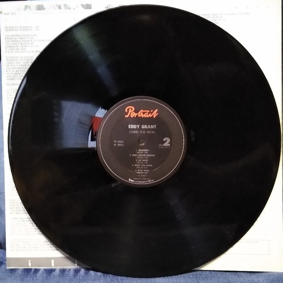 Eddy Grant Going For Broke 1984 Vinyl record - Picture 4 of 4